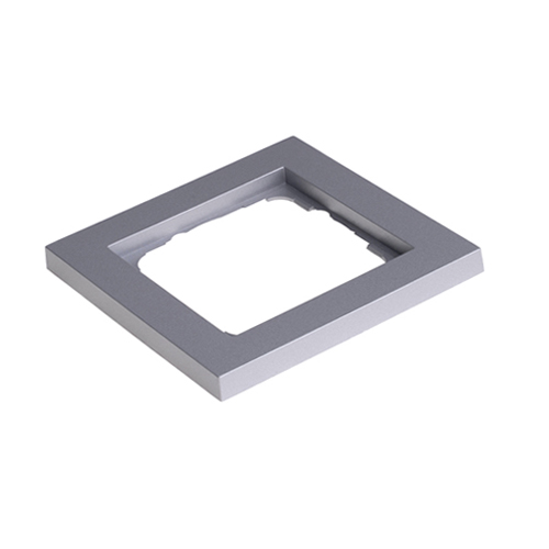GIRA Abdeckrahmen – 1-fach – E2 – silber