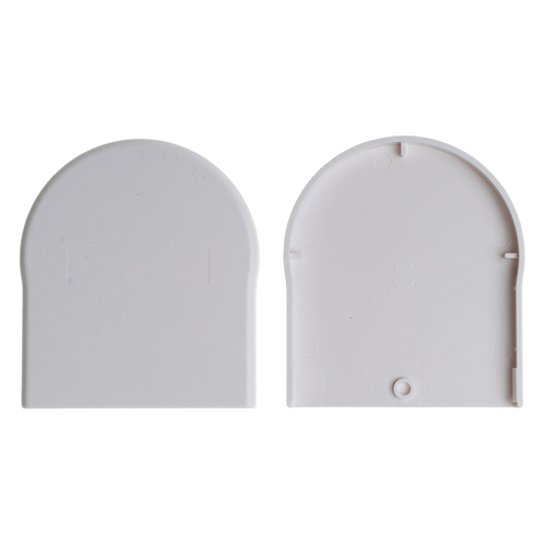 Wandlager Set – Rollo VL 45 weiss